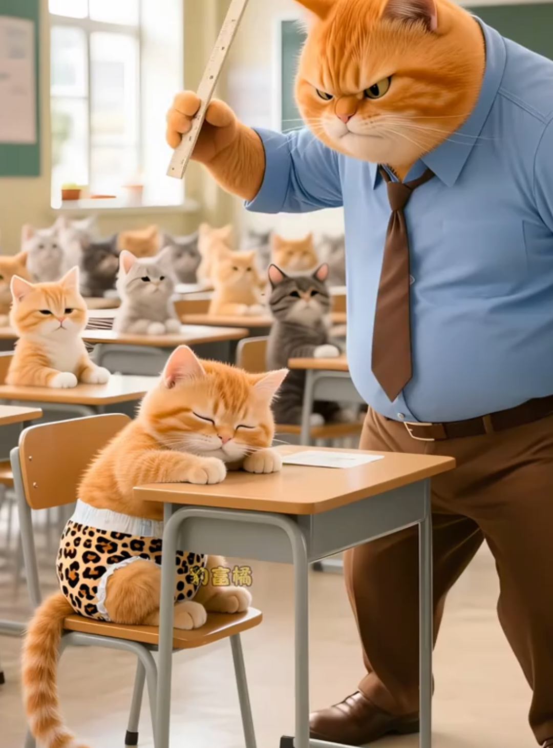 AI GENERATED CAT VIDEO   #fyp #foryoupage #viral #cat #catsoftiktok 