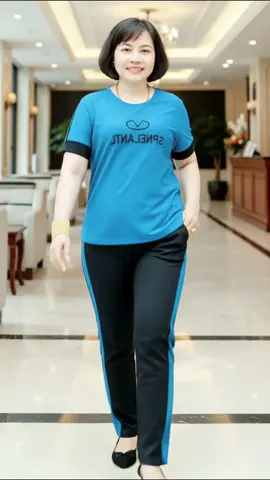 Đồ bộ sọc thể thao tay ngắn #dothethao #dothethaonu 