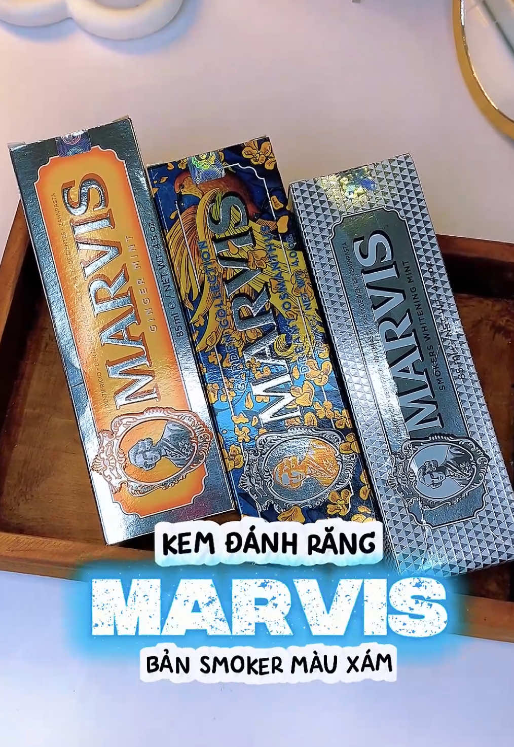 kem đáng răng chất lượng cao đắt xắt ra miếng nhee #marvis #toothpaste #viral #xuhuong #dakemcn