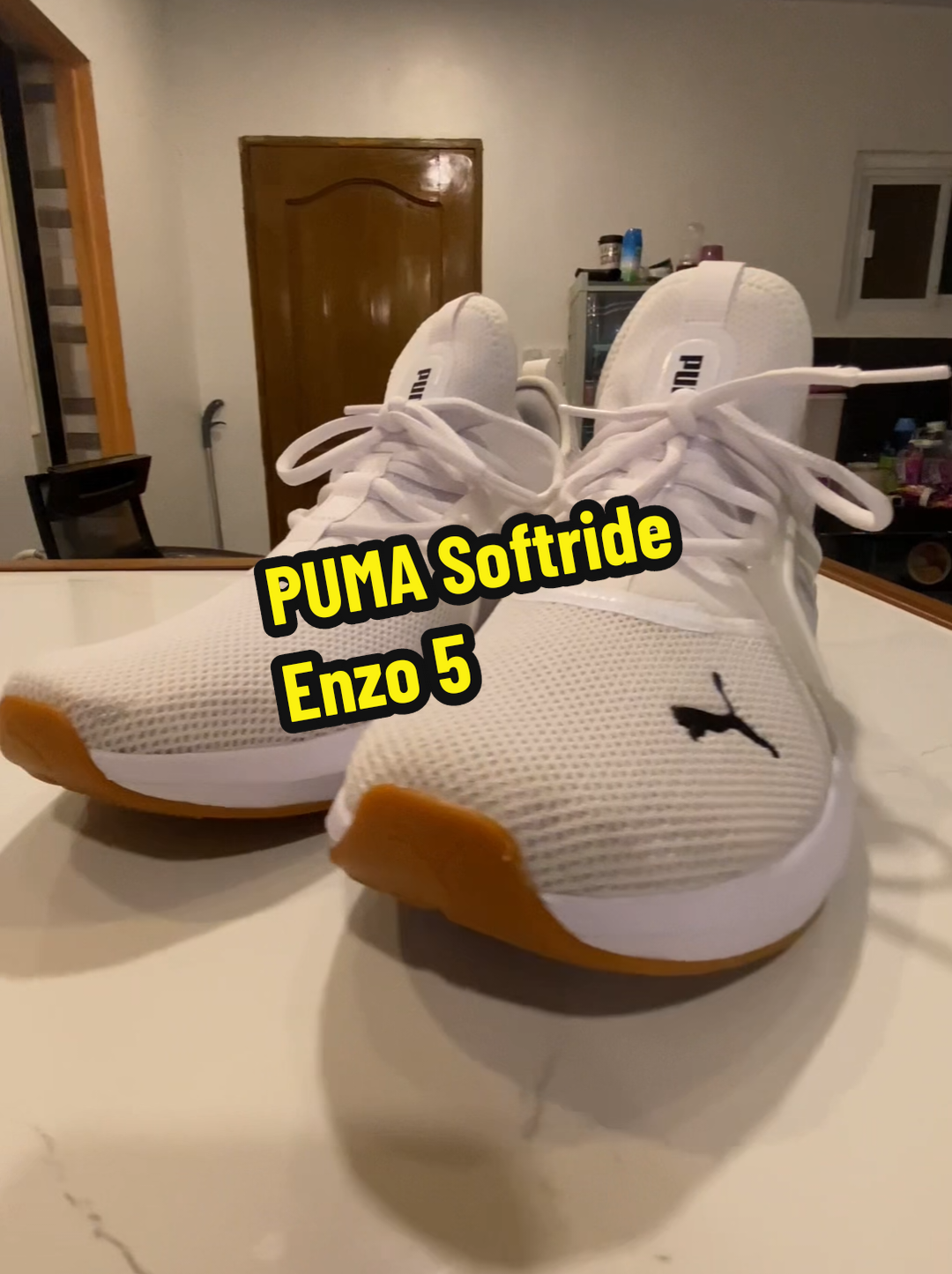 PUMA SOFTRIDE ENZO 5#badminton #badmintonshoes #puma #runningshoes #pumashoes 