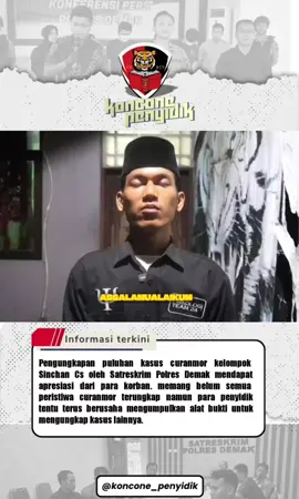 ungkap kasus meresahkan lagi bolo.. curanmor yang sangta meresahkan khususnya di wilayah mranggen dan sekitarnya..tidak tanggung tanggung sekali beraksi bisa menggasak 2-3 motor seklaigus di satu TKP. salah satu pelakunya bahkan merupakan residivis kasus yang sama..byuh byuh..., bayangkan motor yang sehari hari menjadi sarana dalam mencari nafkah, misalkan kreditpun sampai susah payah agar bs bayar angsura  lha koq tiba tiba digasak maling, tanpa mendahului putusan Pengadilan yg bersifat incracht semoga para maling ini mendapat hidayah dan kesadaran..info lengkap tunggu saja release kasusnya ya bolo.  sabar nggih satu persatu akan kami usahakan untuk dapat diselesaikan..apresiasi dari masyarakat tentu menjadi motivasi bagi jajaran reskrim untuk lebih baik lagi kedepan. terimakasih #demak #semarang #reskrim  #ungkapkasus #curanmor 