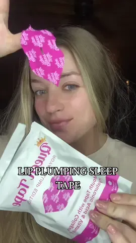 Good morning! I started using these a week ago and my sleep quality has improved significantly. #mouthtape #lipplumpingmouthtape #sleeptapebenefits #sleepquality #innovativebeauty #beautycommunity 