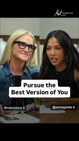 If you can't figure out what you should pursue, first focus on YOU. This episode of The Mel Robbins Podcast with @Emma Grede is the most motivational, eye-opening episode that you will ever hear, and it will give you the roadmap to become the person you’ve always wanted to be.  #melrobbins #melrobbinspodcast #motivation #pursueyou