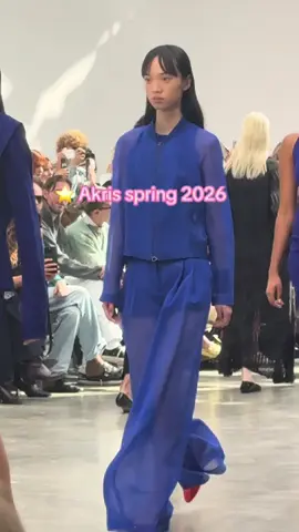 Akris spring 2026, inspired by artist Leon Polk Smith’s work #fashion #pfw #akris #art #design 