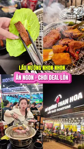 +1 quán lẩu nướng nhất định phải thử #nhonnhon #launuongnhonnhon #nhonnhontang1tanthitbo #ancungtiktok #fyp 