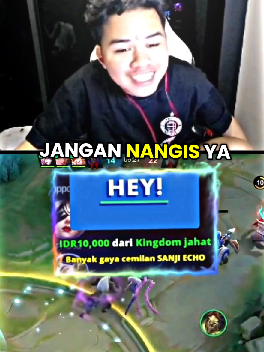 Moment Sanz Dikatain Cemilan, Padahal Tim nya sendiri yg cemilan kah😅#onicsanz #planofpublisher #mlbbcreatorbase #NEXTJagoanMabar #MLBBNEXT2025 