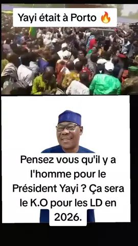 @Dr Boni YAYI et @Les Démocrates Bénin pour un K.O en 2026 🙏🏻