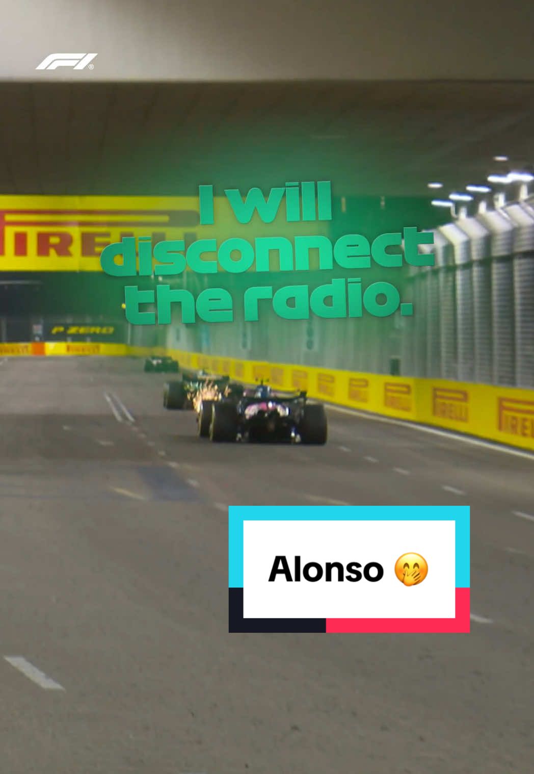 you heard fernando 😅 #f1 #singaporegp #fernandoalonso #astonmartinf1 
