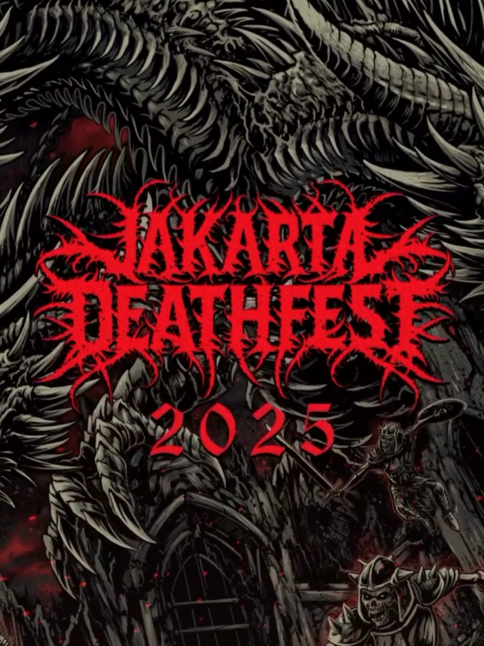 Ini bukan sekadar panggung, ini panggilan untuk semua penggemar musik ekstrem! Jakarta Death Fest 2025 siap menghantam Bulungan dengan energi tanpa batas. Absen siapa yang sudah beli tiket! Tickets are available now, don't miss out. Check the link in TipTip! #JDF  #JakartaDeathFest  #SatuNusaSatuBangsa 