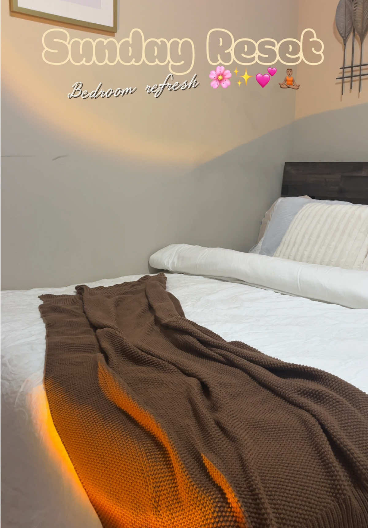 🌸 not every reset looks perfect, but there’s always peace in getting my space together. fresh room, clear head, new week loading🌸 . . . . . #sundayreset #bedroomrefresh #bedroomreset #cleanwithme #productiveday  sunday reset, bedroom refresh, home reset, bedroom makeover, clean with me, sunday routine, bedroom organization, aesthetic bedroom, lifestyle vlog, productive sunday, reset day, home vlog, declutter with me, morning reset, night reset, cozy home, aesthetic clean, clean room motivation, home decor inspo, weekly reset, self care sunday, lifestyle content, productive routine, sunday cleaning, room transformation, room reset, cozy bedroom setup, organizing vlog, home refresh ideas, content creator lifestyle 