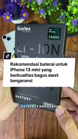 Membalas @terserah lu rekomendasi baterai untuk iPhone 13 mini yang berkualitas bagus awet bergaransi #bateraiiphone13mini #bateraiiphone #bateraicortex #fajarnurdin 