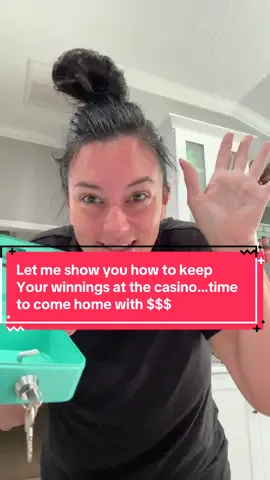 The perfect solution to keeping your winning safe at the #casino #winnings #fyp #casinolife #moneysavingtips @Lifestyled With Naomi 