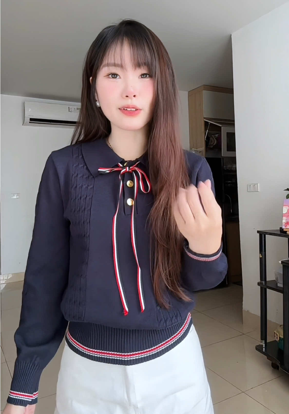 Sang xỉu luôn ấy, nhanh trí mua áo dài day từ giờ cho hời #aolen #fyp #xuhuong 