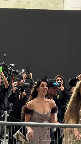 #lanadelrey has arrived at @Valentino spring summer 2026 show. 