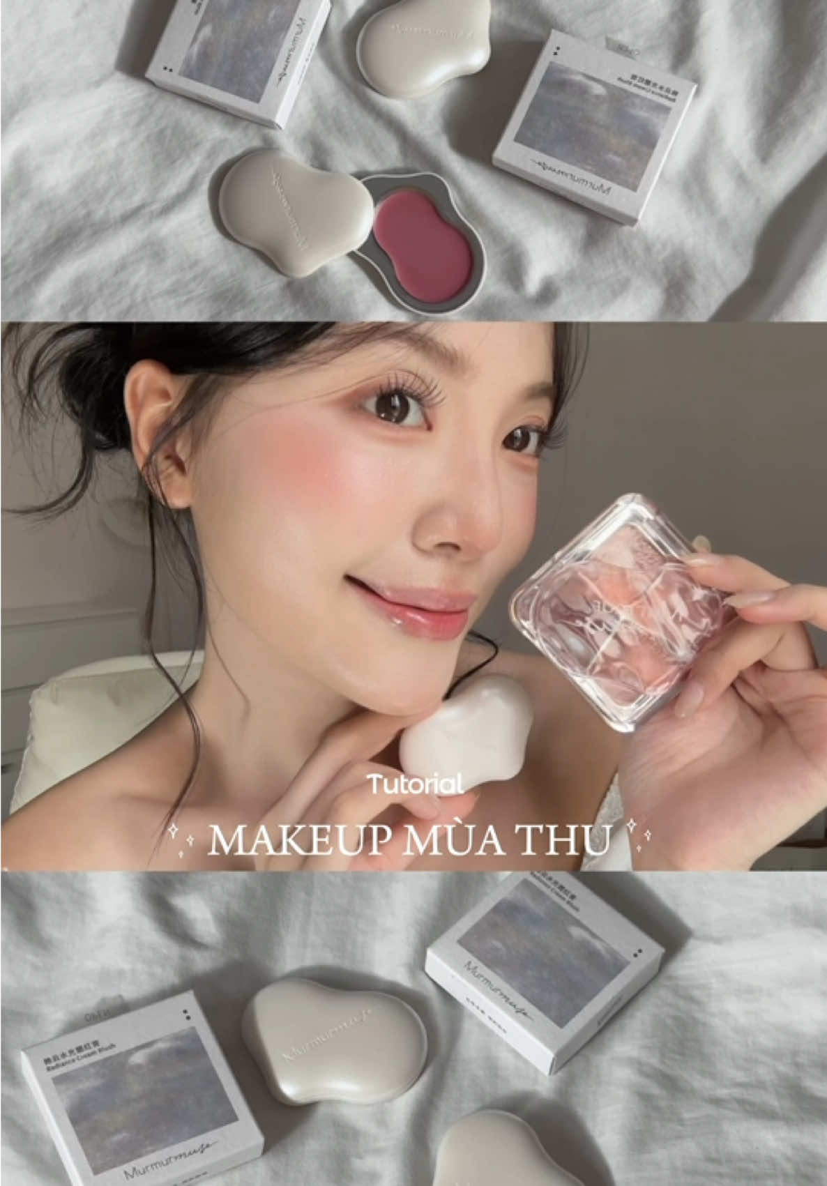 Makeup Trung thu má hồng căng bóng nha các bác uii 🧏🏻‍♀️ #thuchienne #makeup #Murmurmuse #BeYourMuse #fyp 