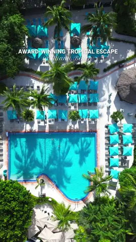 AWARD-WINNING TROPICAL ESCAPE IN MIAMI BEACH 🏝️  Recently named one of Travel + Leisure’s World’s Best Awards 2025, The Palms Hotel & Spa is a true sanctuary where sustainability meets serenity. From oceanfront yoga sessions to AVEDA spa experiences and mindful dining at Essensia Restaurant, every detail is designed to nurture body and soul — all surrounded by lush tropical gardens and breathtaking sea views. 📍 3025 Collins Ave, Miami Beach, FL 3314 #ThePalmsMiamiBeach #MiamiBeach Best Hotels in Miami 