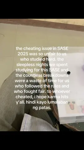 pati sa sase nag che-cheat? paawat naman kayo.  #sad #msu #sase 