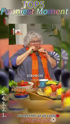 According to #MiriamMargolyes, onion breath isn't bad breath