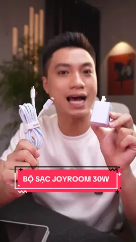 Bộ sạc yoyjoom kèm theo cap sạc 30w siêu bền không lo đứt cap, sạc nhanh, siêu tiện lợi. #tonychung #LearnOnTikTok 