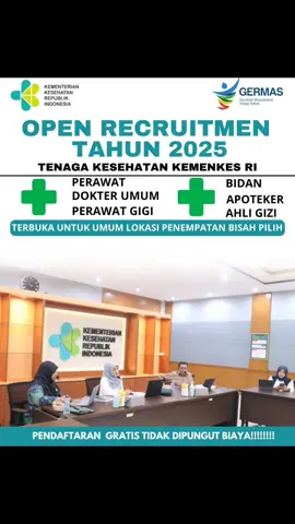 RESMI DIBUKA LOWONGAN KERJA KEMENTERIAN KESEHATAN 2025 RESMI! SELEKSI KEMENKES TAHUN 2025 DIBUKA informasi Penting yang ditunggu - Tunggu Telah Tiba! KemenkesRI kembali memanggil para talenta muda untuk bergabung jadi insan kemenkes melalui seleksi lowongan kerja tahun 2025 info pendaftaran kunjungi profil #lowongan #lowongankerja #lowonganpekerjaan #germas #rs 