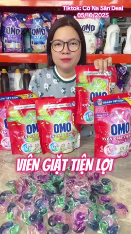 Combo 3 gói viên giặt omo #viengiatomomatic3trong1tienloi #viengiatomochinhhang #viengiatxa #viengiatquanao 