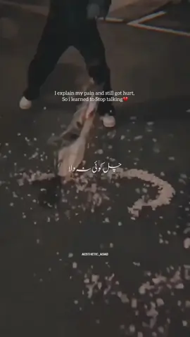 زندگی کے دکھ بہت گہرے ہیں اے دل سب سے وفا کر کے بھی اکیلے ہیں  ……✨🫠🥀#foryou #foryoupage #aesthetic_asad #trending #support 