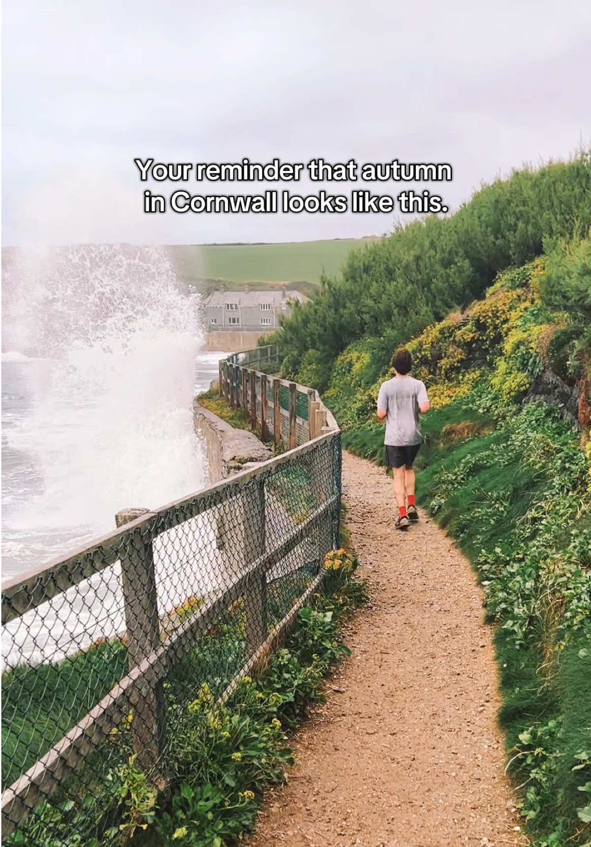 Cornwall in autumn.  📍Trevone 📍Polzeath 📍Pentire 📍Boscastle #uktravel #cornwall #uk 