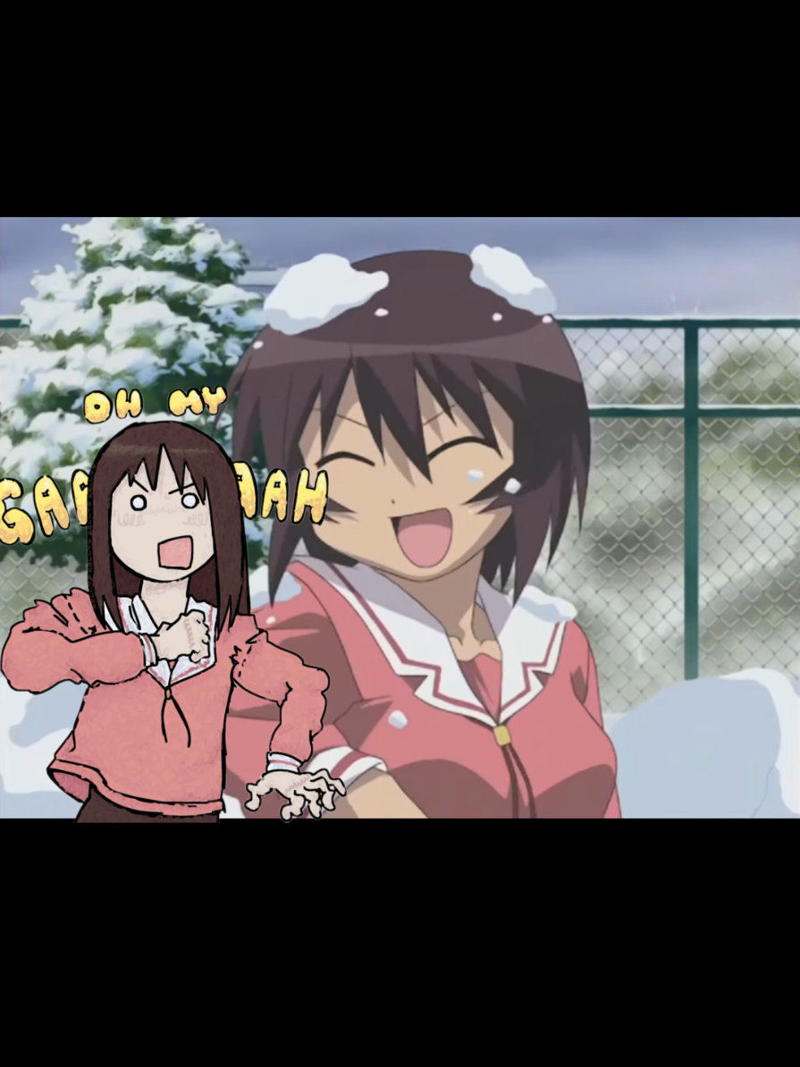 Why is she so tuff? #azumangadaioh #azumanga #core #foryoupage 
