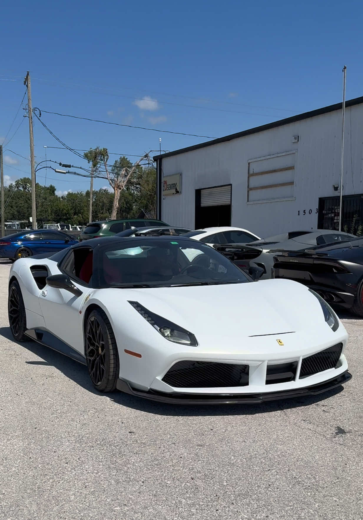Ferrari 488 Spider Stage 2+ Performance Package. Full exhaust + Pure 900s 🚀 Follow us on Instagram (in bio) 📲 - - - #dmetuningflorida #ferrari #ferrari488 #cars #car 