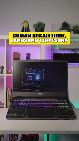 Laptop Gaming Terbaru dan Terkeren di kelasnya😍🔥 #fyp #msicyborg #laptogaming #gaming #gamerstiktok 