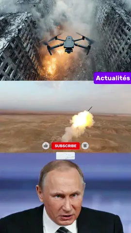 🔴Poutine frappe l'Ukraine avec 50 Missiles et 500 Drones ce 5 Octobre #Poutine #Russie #Ukraine #Drones #Missiles 