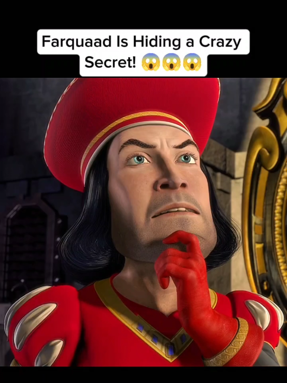 Shrek’s Darkest Secret: Farquaad Exposed! 😱😱 #shrek #dreamworks #disney #theory #easteregg 