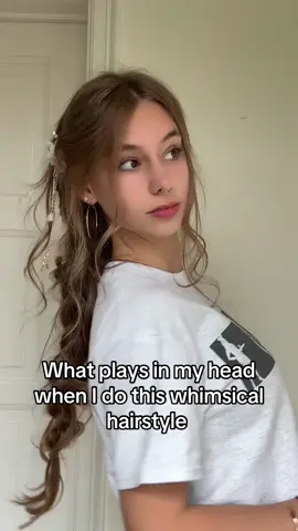When did we get so boring? Tut? Shirt from @In Print We Trust #braidedhair #whimsical #whimsicalhair #wavyhair #wavyhairstyle   Wavy hairstyle, braid hairstyle, whimsical wavy braid hairstyle 