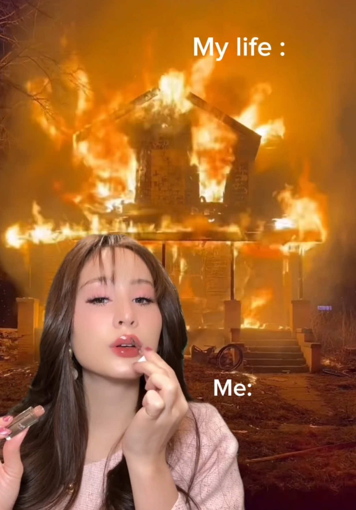 แต่งหน้าตอนแผ่นดินไหวก็ผ่านมาแล้ว …อันนี้คือ!! ขวัญเลยอะะะ ไม่มีอะไรหยุดเราได้ 😅