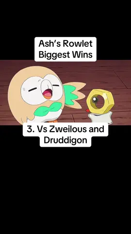 Ash’s Rowlet Biggest Wins #pokemon #pokemontiktok #pokemoncommunity #ashketchum #rowlet 