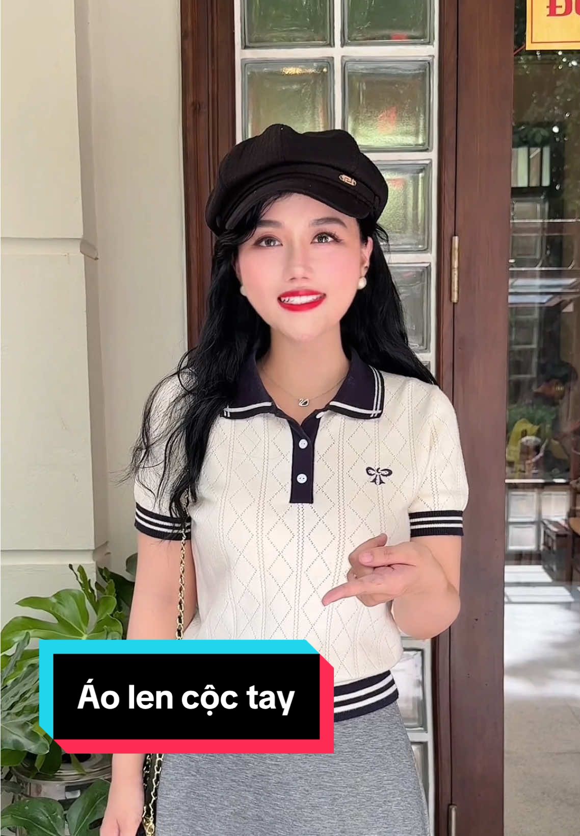 Áo len điệu xinh #aolendieu #aolencoctay #viral #trending #hienhoidieu 