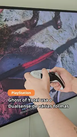 Ghost of Yotei, o novo jogo exclusivo de PS5, já está disponível e usa o controle Dualsense de várias formas. 🔥Acender a fogueira soprando @Mateus Mognon  🎮Você precisa movimentar o controle na forja 🍗O jogo também permite cozinhar movimentando a comida no fogo 🖼️ O touchpad do controle também é usado durante pinturas. E aí, você curte essas funções diferentes ou não utiliza esse tipo de recurso no gameplay? Comenta aí! #ps5 #dualsense #ghostofyotei 