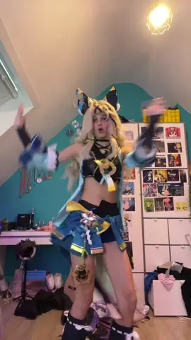 I Didnt know the last part dont hate on me yall😭🥹 #fyp #cosplay #kirara #genshin #genshincosplay 