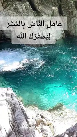 عَامِلِ النَّاسُ بِالسِّتْرَ لِيَسْتُرَكَ الله #viralvideos #viral #CapCut #fyp #for  @Boubou @Bouchra🧕 @Bouchra59 