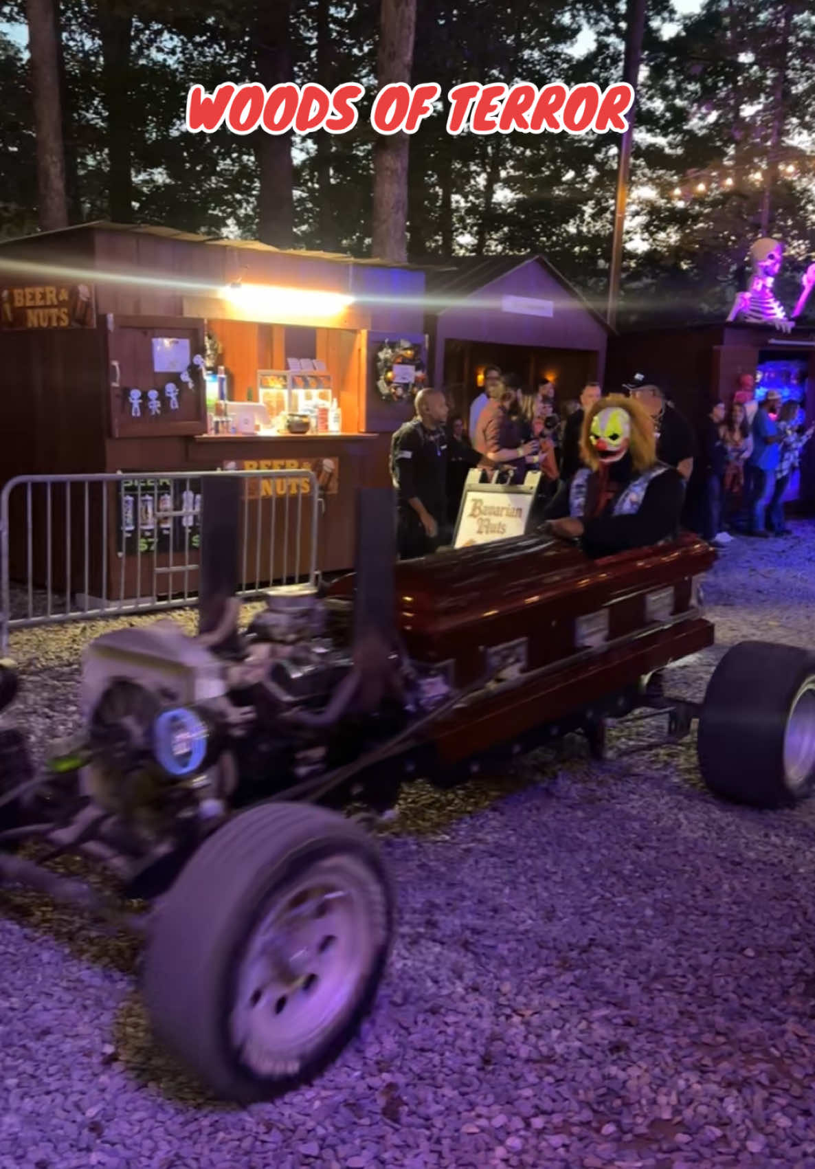 @Woods of Terror @ɪɴꜰᴇʀɴᴜᴍ ᴀꜱʏʟᴜᴍ @Six Foota #greensboronc #hauntedtrail #woodsofterror #spookyseason #fyp 
