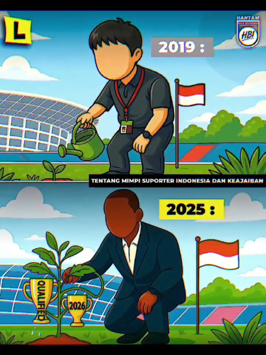 Tidak perduli dengan siapapun, yang penting Indonesia pergi ke Piala Dunia 🔥 #ya