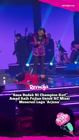 [LIVE: FINAL Talk To My Manager] Wow! Nampaknya Amad bukan setakat hebat menyanyi! Tapi macam power juga main takraw ni!✨ #majalahremaja #remaja #remajamalaysia #TalkToMyManagerMY 