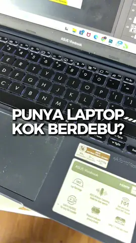 apa kalian gak risih lihat berdebu gini🫣 #coverkeyboard #setuplaptop #cleanlaptop #pembersihlaptop #keyboard 