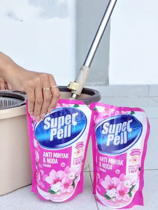 Superpell Sakura .... Angi Minyak Dan Noda 🌸 @Super Pell Indonesia  #SekaliPelMinyakNodaGakNempel #SuperpellAntiMinyakNoda