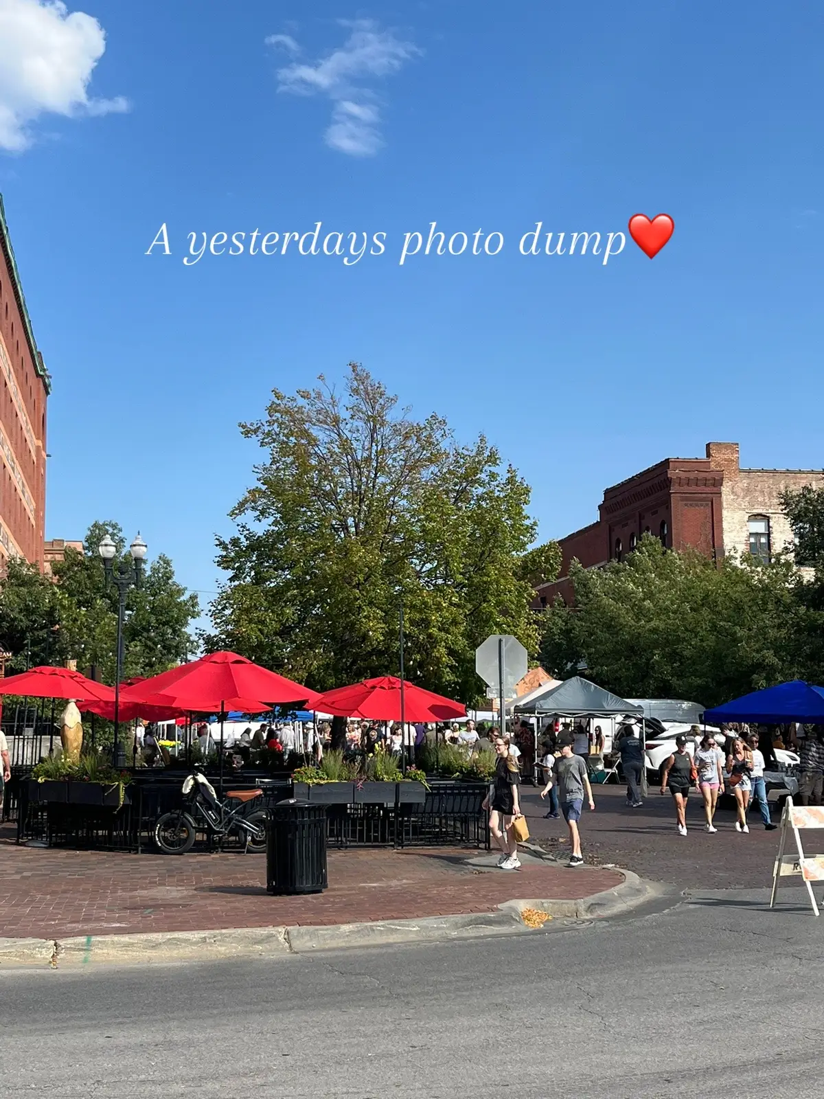 Went to the farmers market down town and food❤️❤️ #photodump 