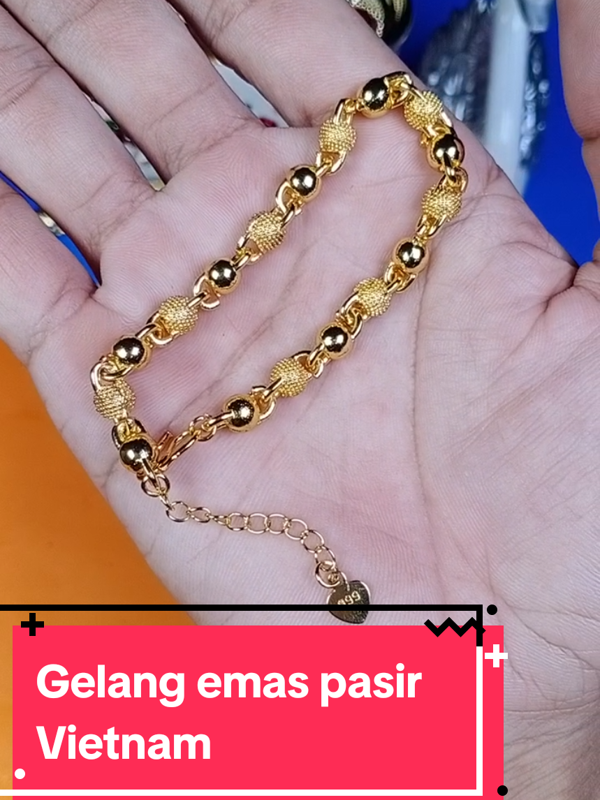 Membalas @sitingaisah2381 Gelang emas pasir Vietnam harga terjangkau setiap pembelian gratis bok merah #emas #gelangemas #perhiasanemas #emaspasirVietnam 