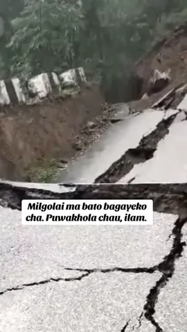 Milgolai chau, puwakhola ilam. Bato bagayeko Cha. Dhayan deyara yatra garnu hola. Bato dharai thau bigreyako cha. Stay safe everyone . #bepositive #staysafe 