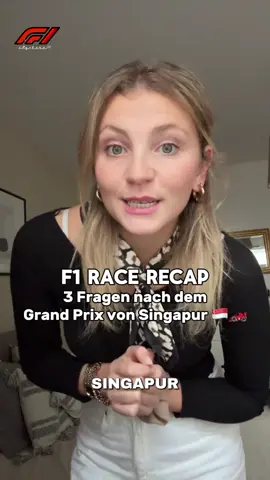 Formel 1 Race Recap zum Grand Prix von Singapur! Mercedes überraschend stark, McLaren ist Constructors Champion und das trotz ner wilden Situation am Anfang und ansonsten war’s dann eher langweilig in Singapur…. #singaporegp #racerecap #f1news #singaporef1 #formel1 