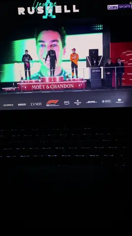 Congrats George, Max, and Lando #formulaone #mercedesamg #redbull #maclaren 