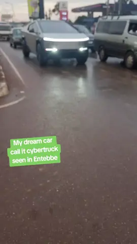 My  dream car 2025 call it cybertruck seen in entebbe streets this weekend